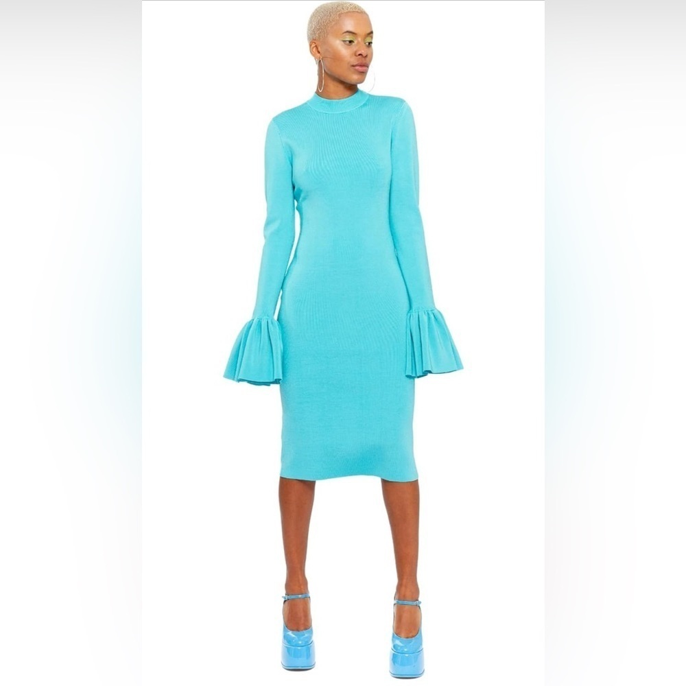 NWT - CHAOUICHE Women's Kim Dress COLOR: Blue SIZE: X-Large